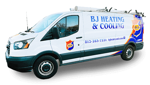 Service van always ready for AC installation in Louisville, KY